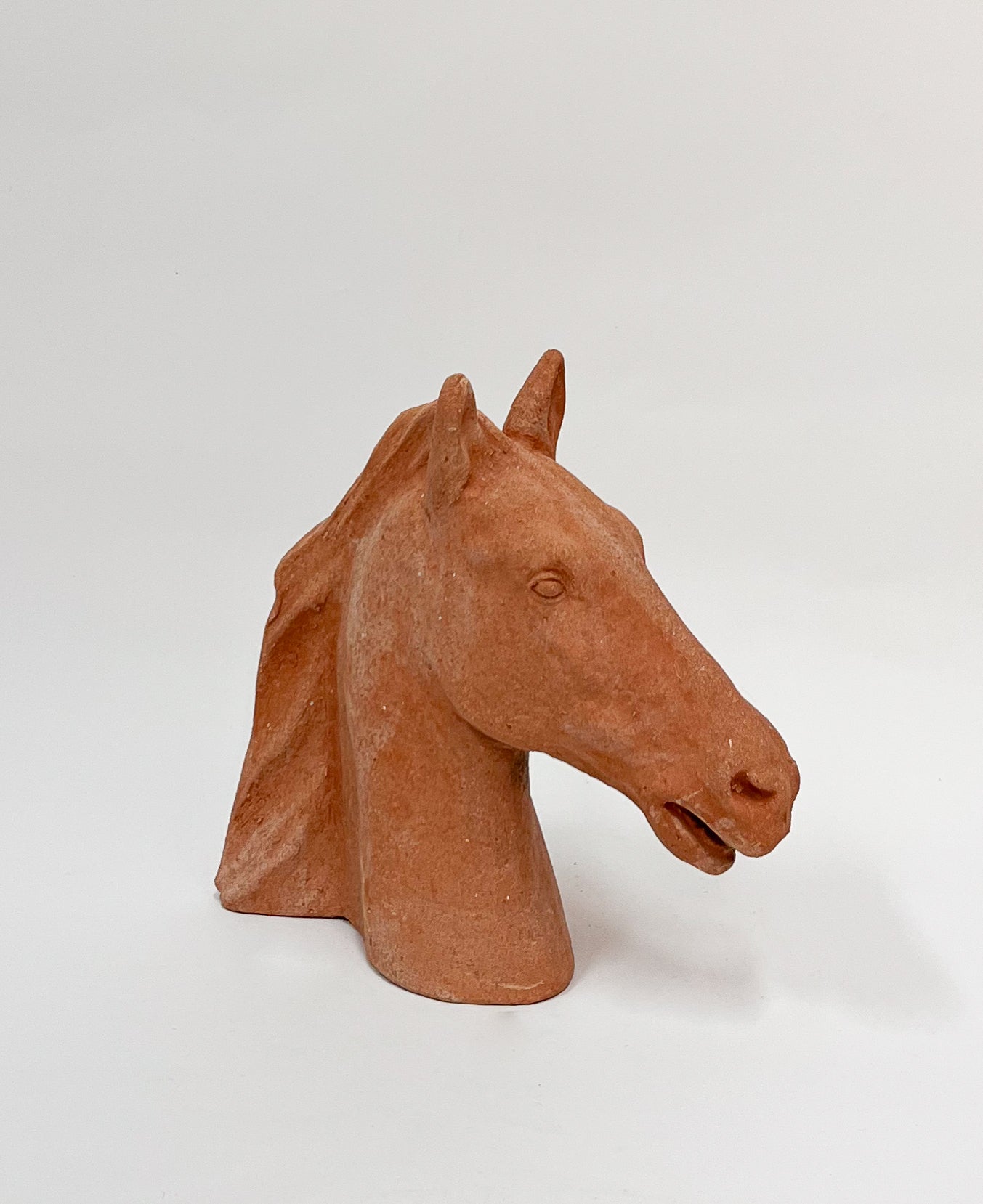 CAVALLO TERRACOTTA STATUE