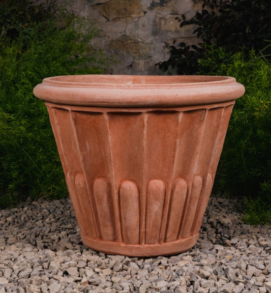 PIENI VASO SCANALATO TERRAKOTTARUUKKU