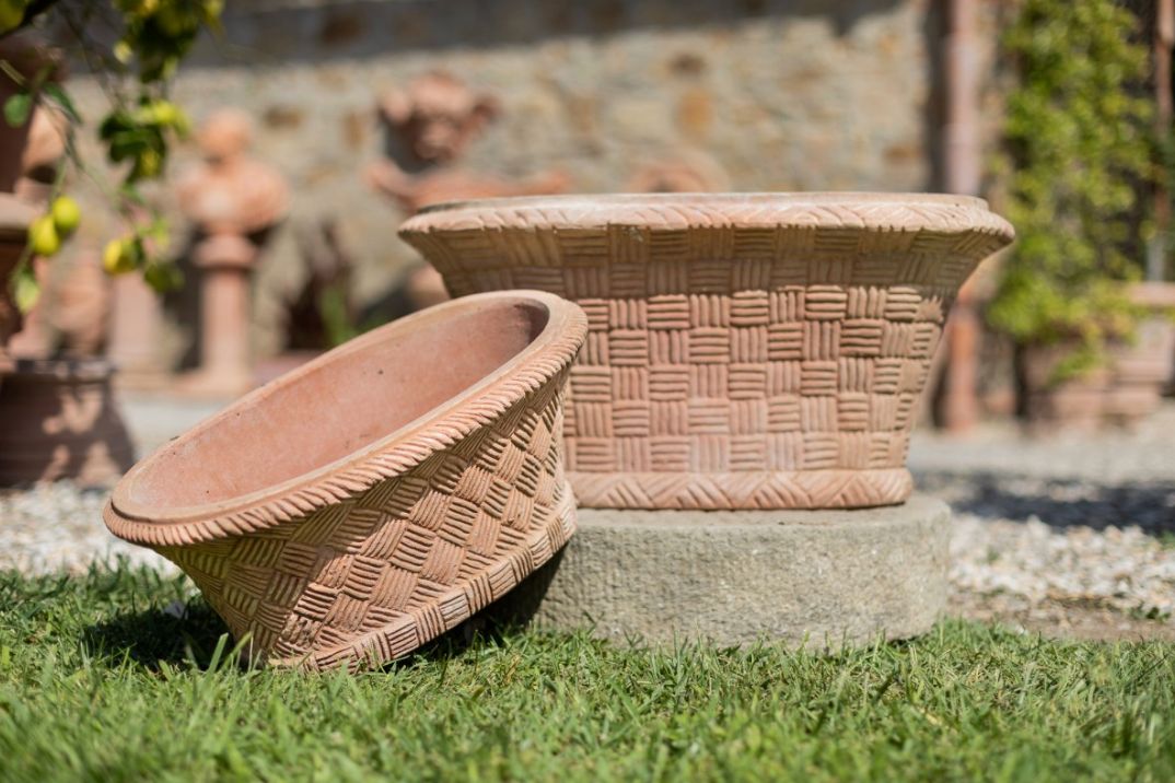 PANIERA VIMINI OVALE TERRAKOTTARUUKKU